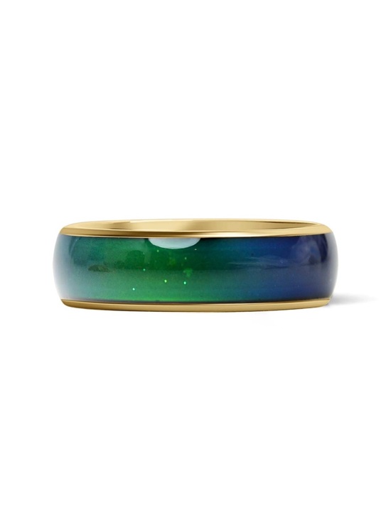 Jewelry - Stainless Steel Band Mood Ring Ladies Size 6-9